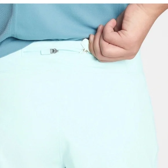 Athleta Girl Solid Record Breaker Short Oasis Blue Sz XXL/16 - Picture 9 of 16